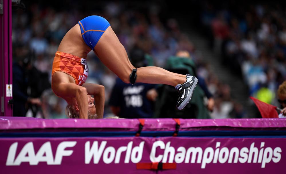 L&#39;olandese Nadine Broersen, heptathlon (Reuters)